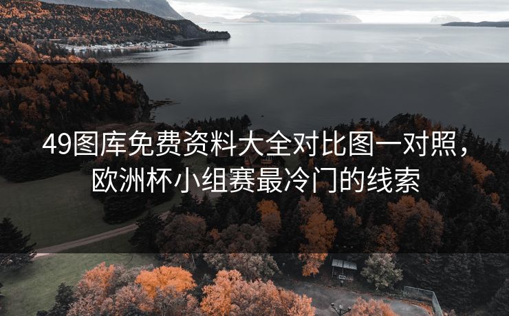 49图库免费资料大全对比图一对照，欧洲杯小组赛最冷门的线索